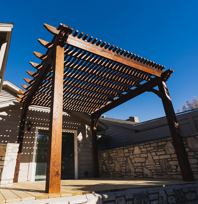 pergolas gazebos